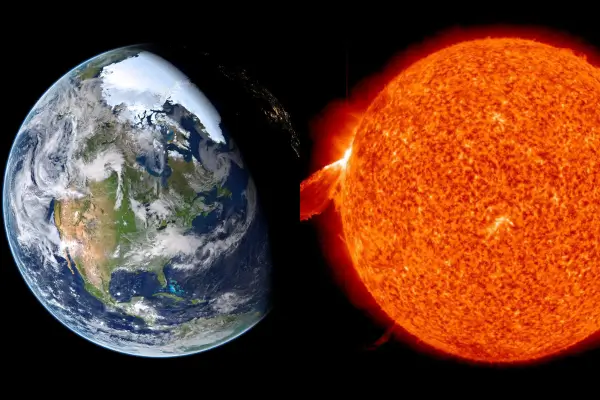 A Aceleração da Rotação da Terra e as Explosões Solares